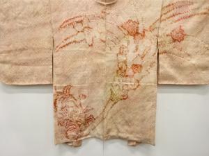 本総絞り　草花模様　長絵羽織